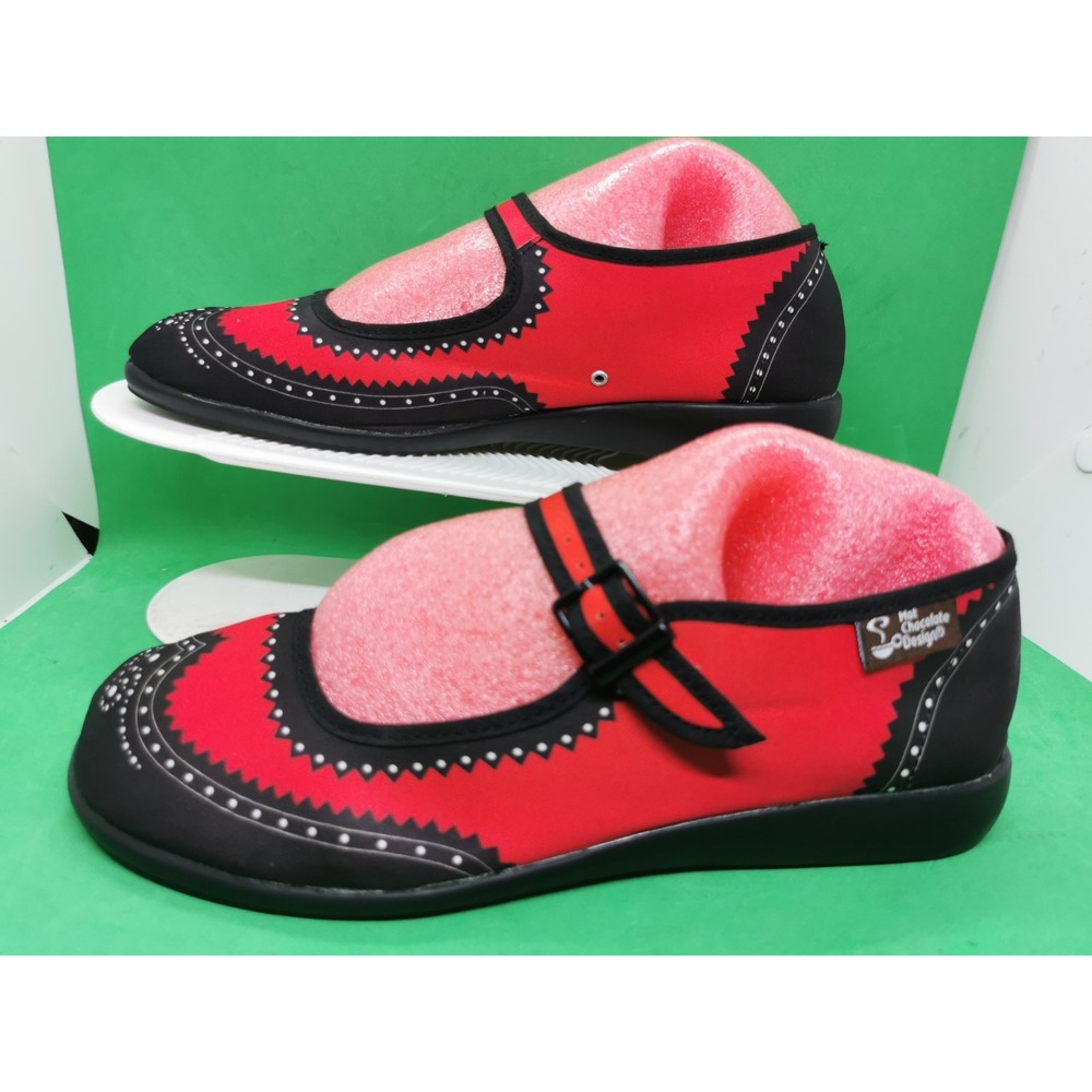 Hot Chocolate Design Chocolaticas Havana Mary Jane Flats Shoes Sz 39 US 9 NWOB - Picture 15 of 16